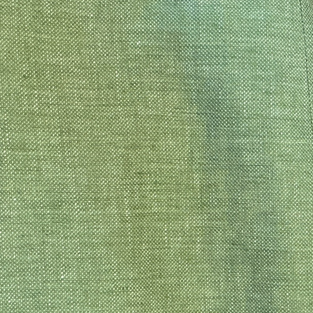 90s 2PC LE SUIT LINEN GREEN LUXURY 3/4 SLEEVES FITTED BLAZER PENCIL SKIRT SZ 8 - Picture 10 of 11